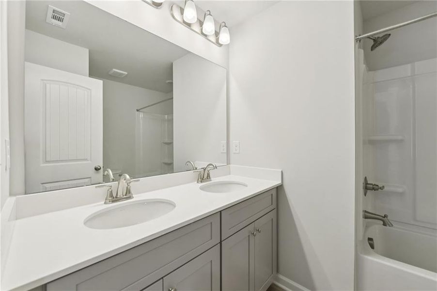 Furnished interior view inside a new home in Hamilton Lakes, Lawrenceville (Image 36). Furnished interior view inside a new home in Hamilton Lakes, Lawrenceville (Image 36).