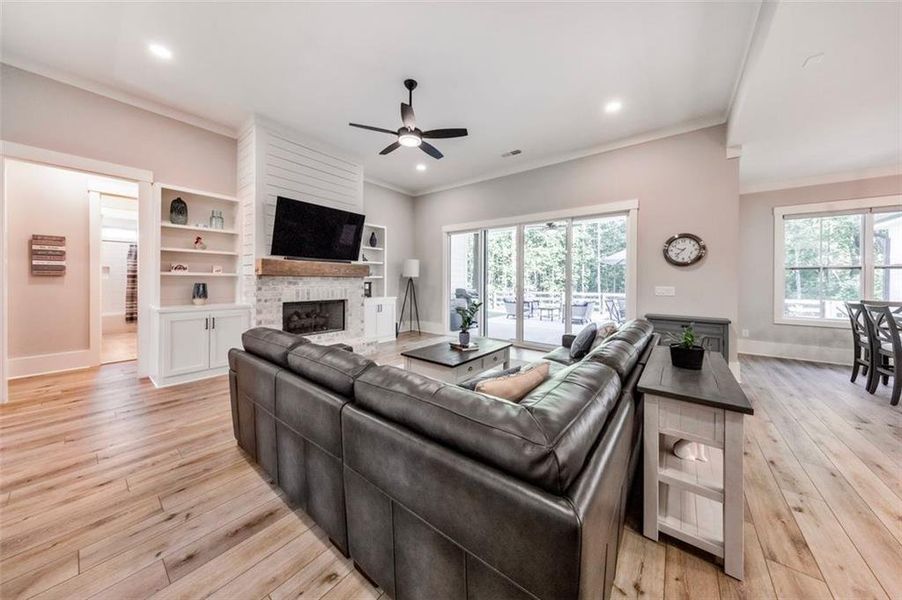 Furnished interior view inside a new home in , Woodstock (Image 7).