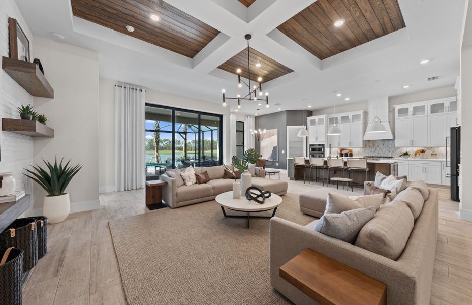 Representative furnished interior of a home built from the Layton by DiVosta in Amara, Lake Worth (Image 34). Representative furnished interior of a home built from the Layton by DiVosta in Amara, Lake Worth (Image 34).