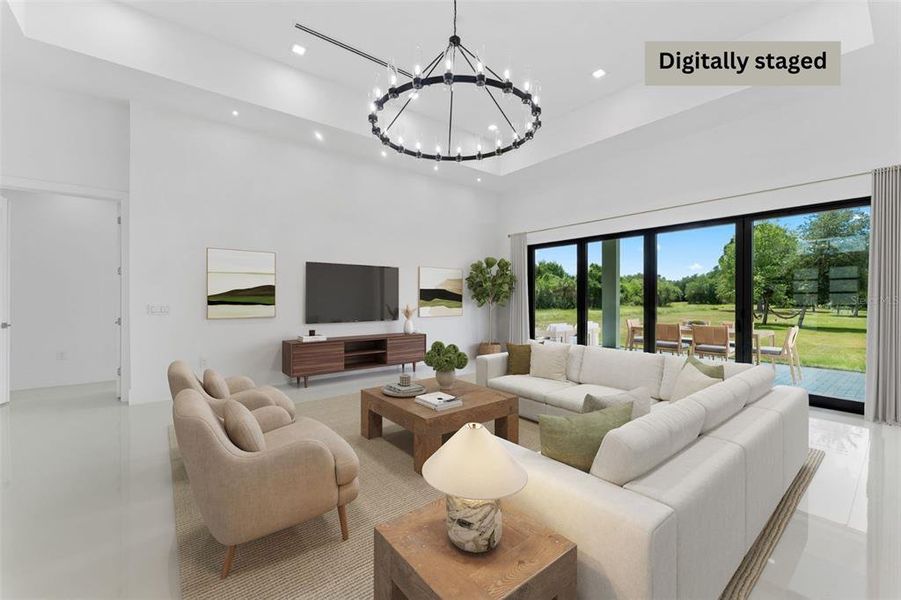 Furnished interior view inside a new home in , Palm Bay (Image 49). Furnished interior view inside a new home in , Palm Bay (Image 49).