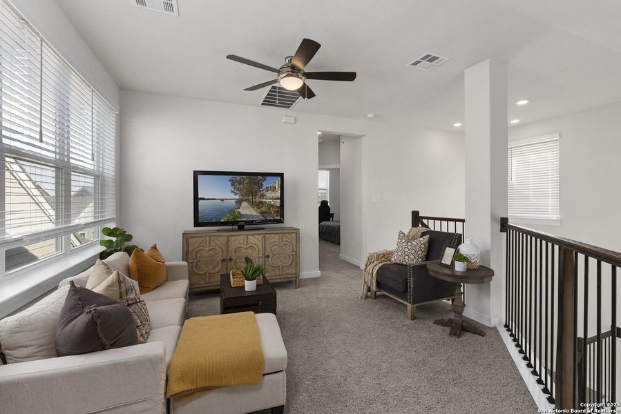 Furnished interior view inside a new home in The Enclave at Whitby, San Antonio (Image 15). Furnished interior view inside a new home in The Enclave at Whitby, San Antonio (Image 15).