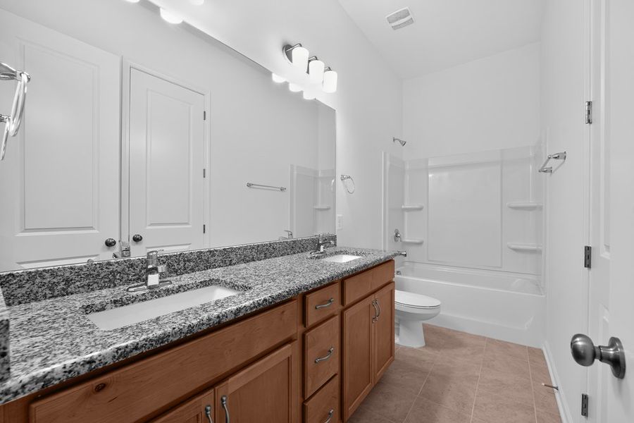 Furnished interior view inside a new home in Estates at Sugar Creek, Fort Mill (Image 12).