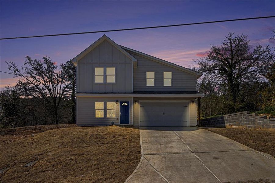 Front exterior of a new home in , Rome, GA, highlighting curb appeal (Image 18).