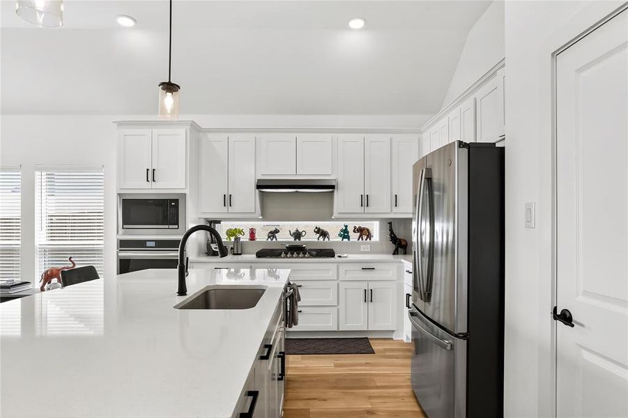 Furnished interior view inside a new home in , Little Elm (Image 16).