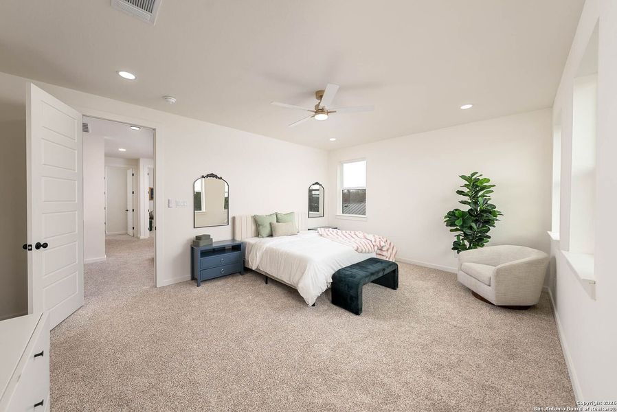 Furnished interior view inside a new home in , San Antonio (Image 14).