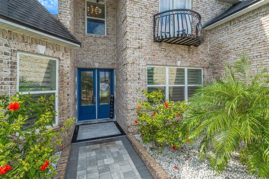Front exterior of a new home in , Lakeland, FL, highlighting curb appeal (Image 32). Front exterior of a new home in , Lakeland, FL, highlighting curb appeal (Image 32).