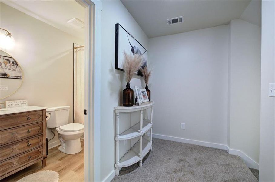 Furnished interior view inside a new home in , Carrollton (Image 46).