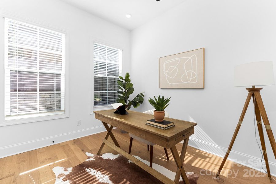Furnished interior view inside a new home in , Charlotte (Image 14).