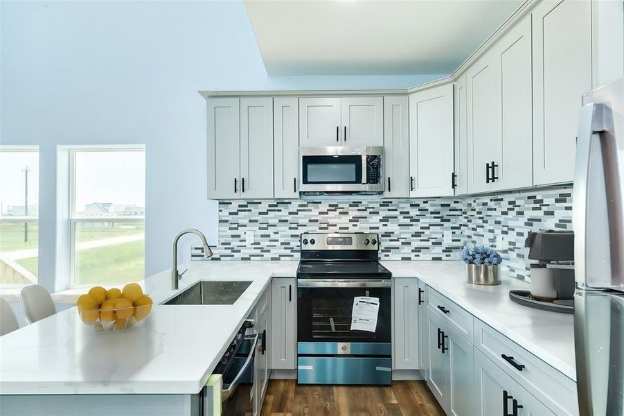 Furnished interior view inside a new home in , Freeport (Image 4).
