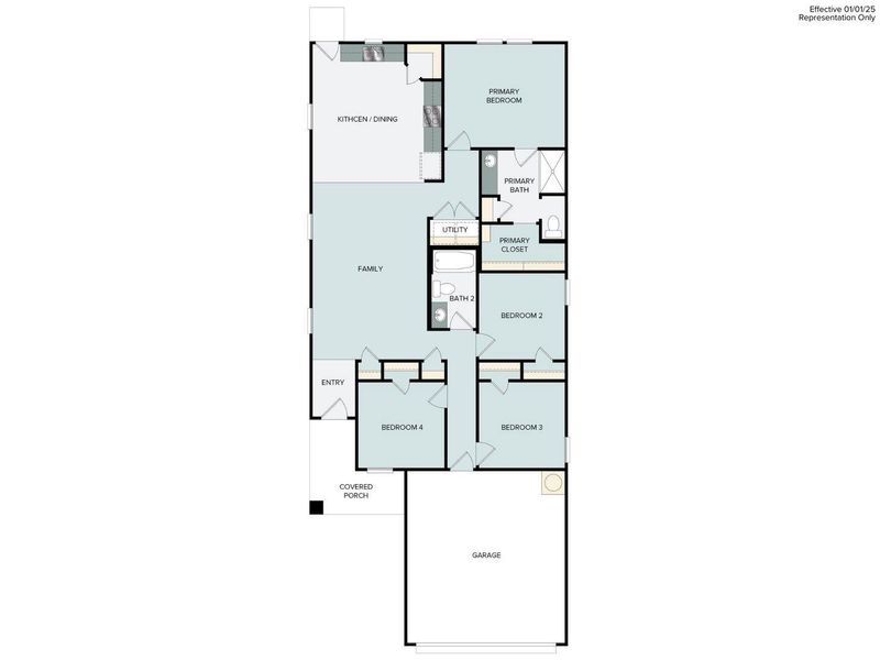 Floorplan - Representative Photo