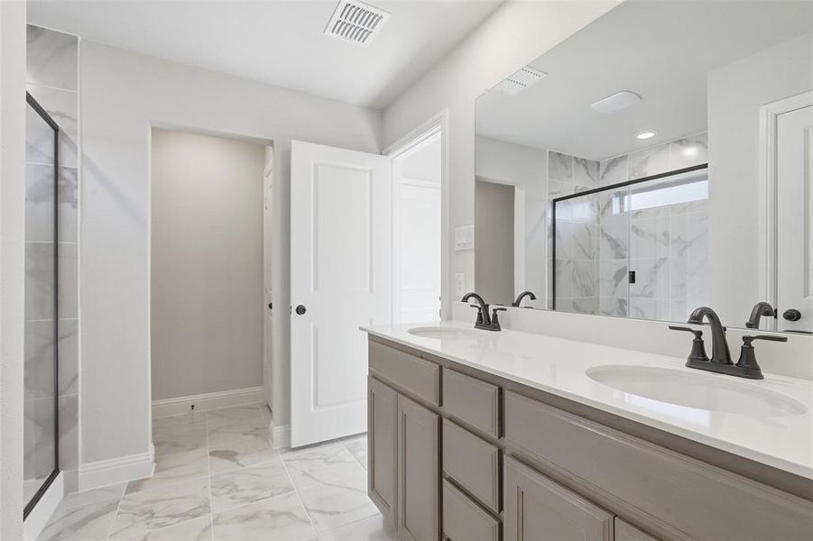 Furnished interior view inside a new home in Stoneview, Glen Rose (Image 15). Furnished interior view inside a new home in Stoneview, Glen Rose (Image 15).