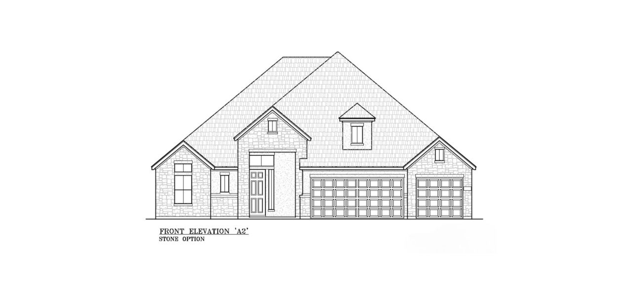 Representative rendering of the exterior for the Kingston 65′ by Chesmar Homes (Image 2).