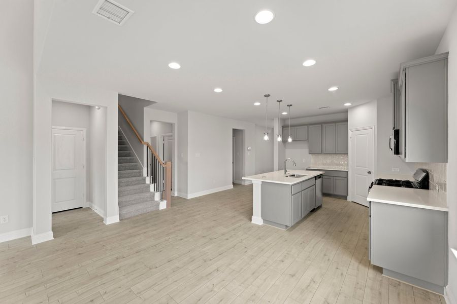 Furnished interior view inside a new home in Creekside, Royse City (Image 9).