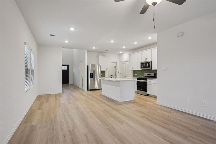 Furnished interior view inside a new home in Lakehaven - Spring Series, Farmersville (Image 6).