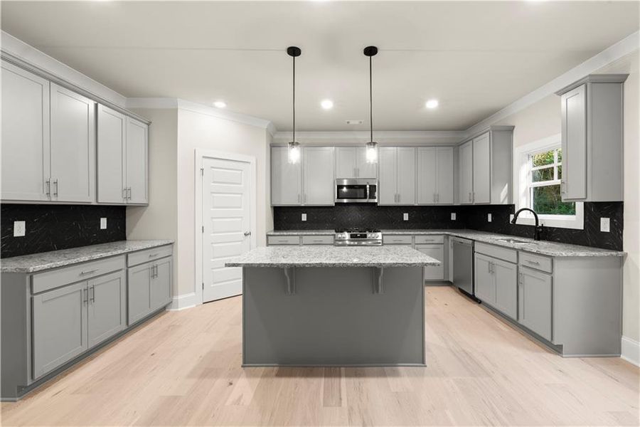 Furnished interior view inside a new home in , Covington (Image 13).