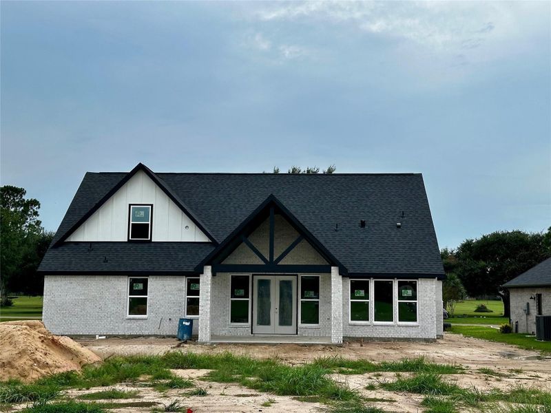 Exterior details and patio area of a home in , Waller (Image 4). Exterior details and patio area of a home in , Waller (Image 4).