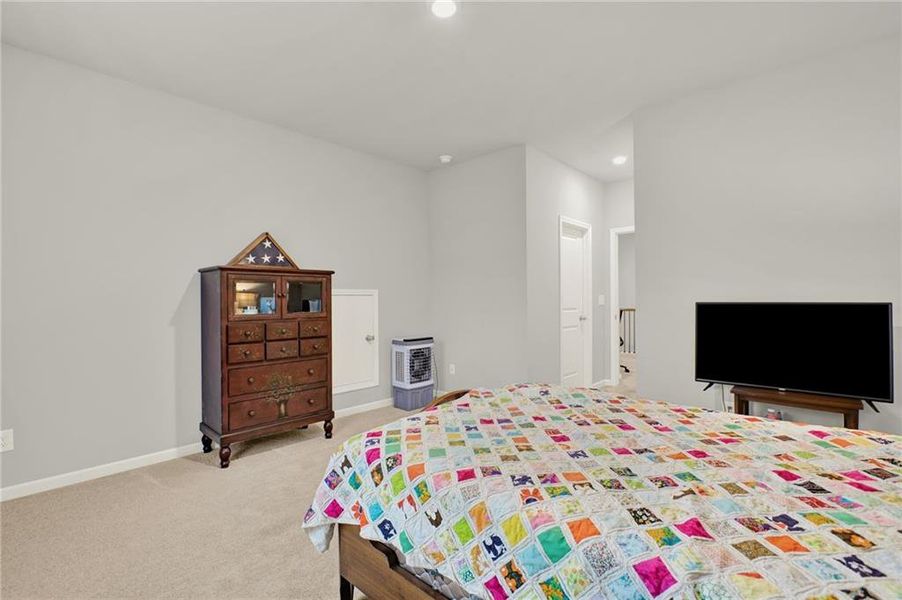 Furnished interior view inside a new home in , Flowery Branch (Image 17).