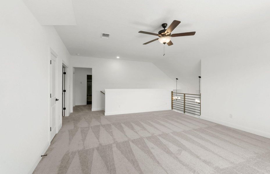 Spacious, unfurnished interior of a new home in Saddleback at Santa Rita Ranch, Liberty Hill (Image 15). Spacious, unfurnished interior of a new home in Saddleback at Santa Rita Ranch, Liberty Hill (Image 15).