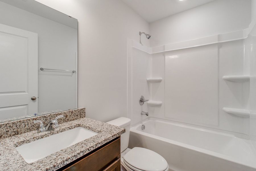 Furnished interior view inside a new home in Astoria, Columbia (Image 11).