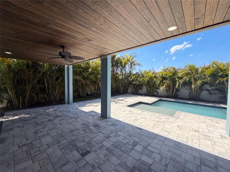 Exterior details and patio area of a home in , Dunedin (Image 30).