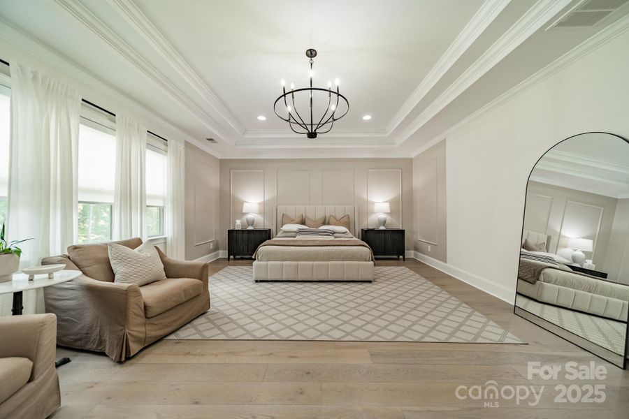 Furnished interior view inside a new home in , Waxhaw (Image 8).
