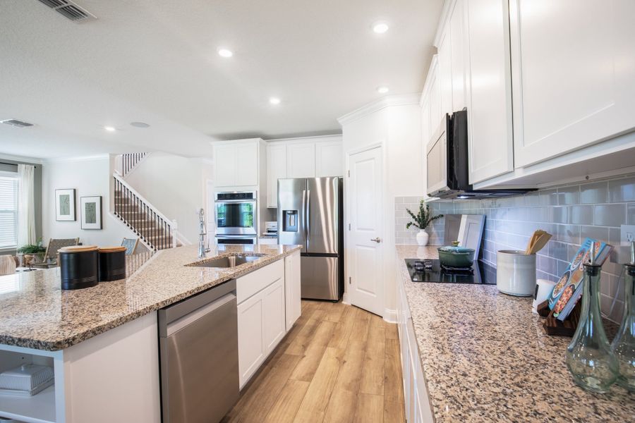 Representative furnished interior of a home built from the Carlisle by Maronda Homes in Palm Bay, Palm Bay (Image 8).
