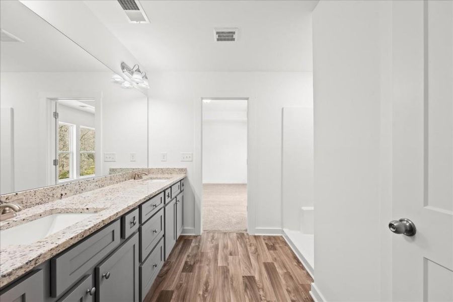 Furnished interior view inside a new home in , Statham (Image 7).