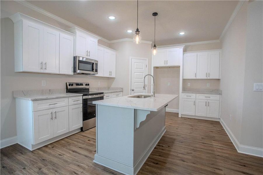 Furnished interior view inside a new home in , Villa Rica (Image 5). Furnished interior view inside a new home in , Villa Rica (Image 5).