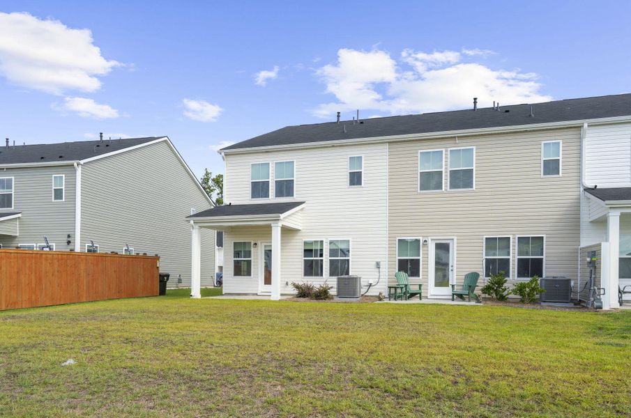 Exterior details and patio area of a home in , Summerville (Image 4).