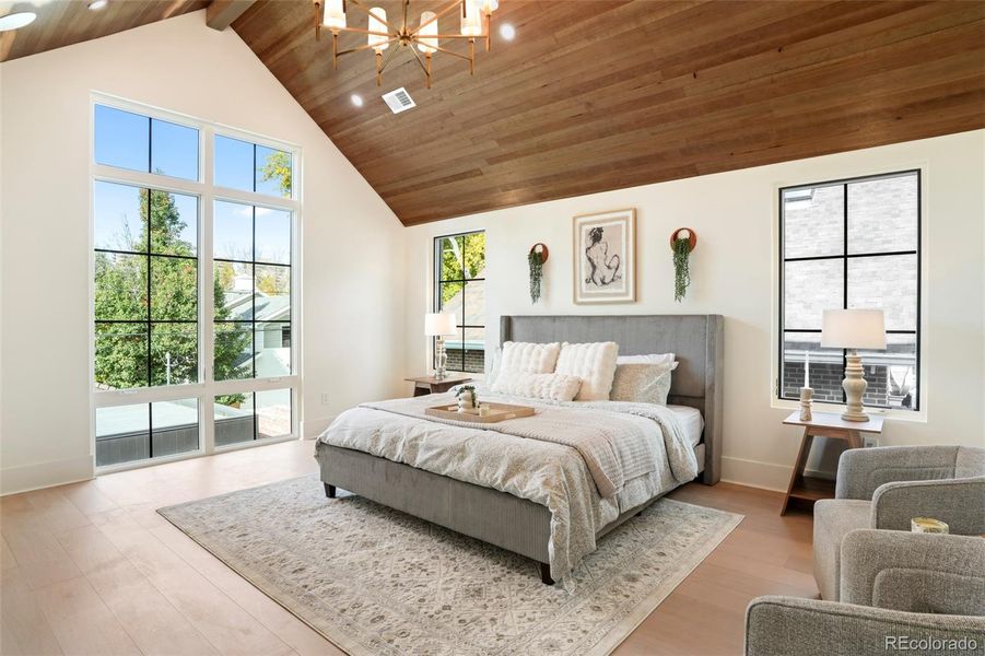 Furnished interior view inside a new home in , Denver (Image 19).