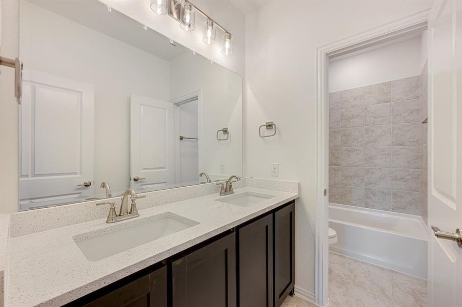 Furnished interior view inside a new home in Hampton Park, Glenn Heights (Image 6).