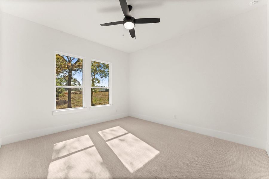 Spacious, unfurnished interior of a new home in Homestead Hill, New Waverly (Image 15).