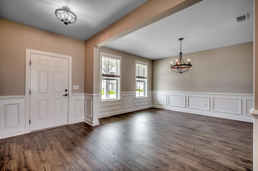 Spacious, unfurnished interior of a new home in The Groves of Berkeley, Moncks Corner (Image 15).
