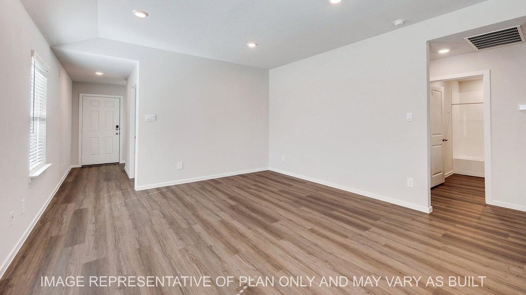 Spacious, unfurnished interior of a new home in Midtown Reserve, College Station (Image 14). Spacious, unfurnished interior of a new home in Midtown Reserve, College Station (Image 14).