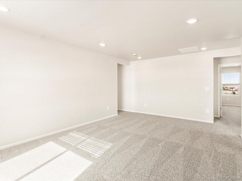 Spacious, unfurnished interior of a new home in Revere at Johnstown, Johnstown (Image 27). Spacious, unfurnished interior of a new home in Revere at Johnstown, Johnstown (Image 27).