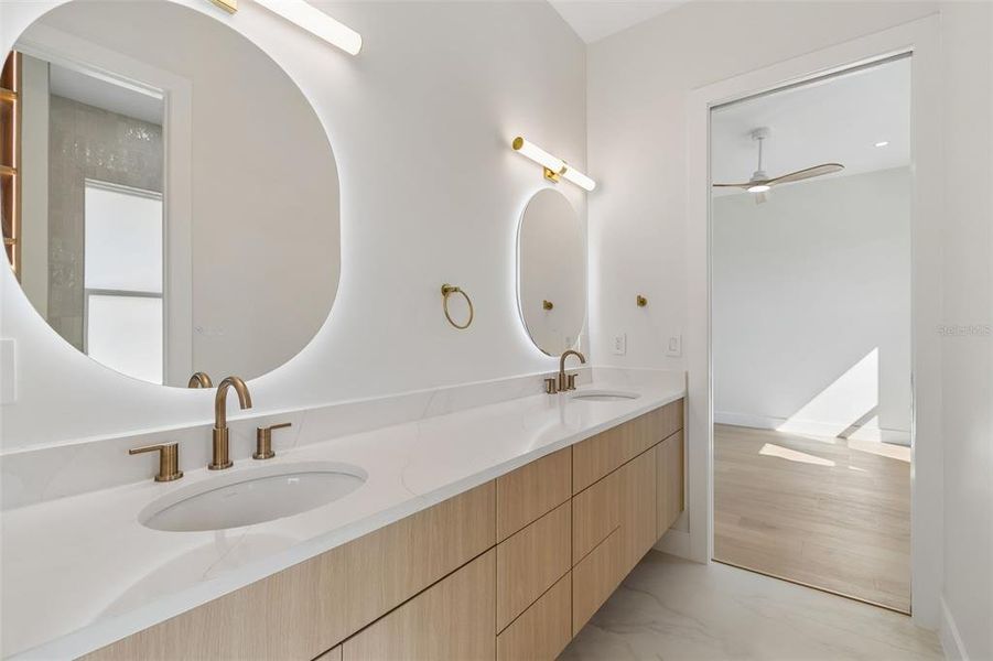 Furnished interior view inside a new home in , Tampa (Image 58).