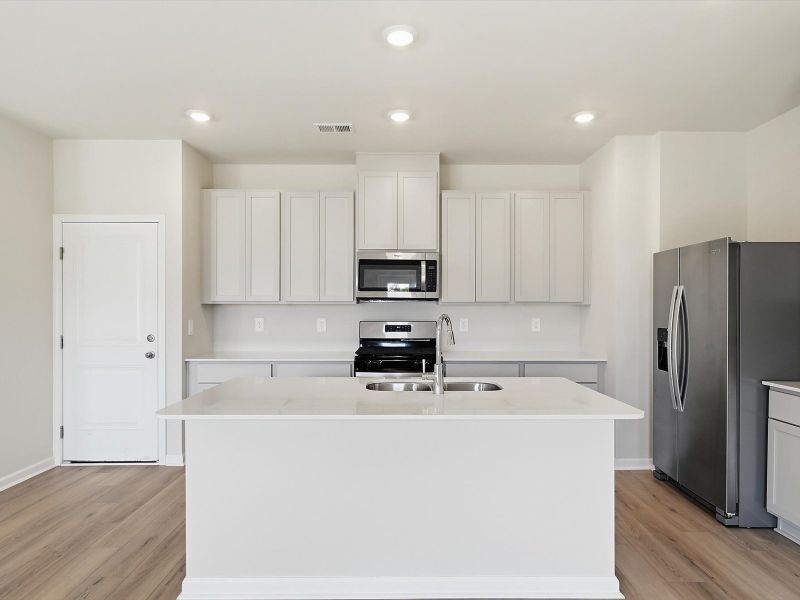 Furnished interior view inside a new home in Pleasant Brook, Greenville (Image 4).