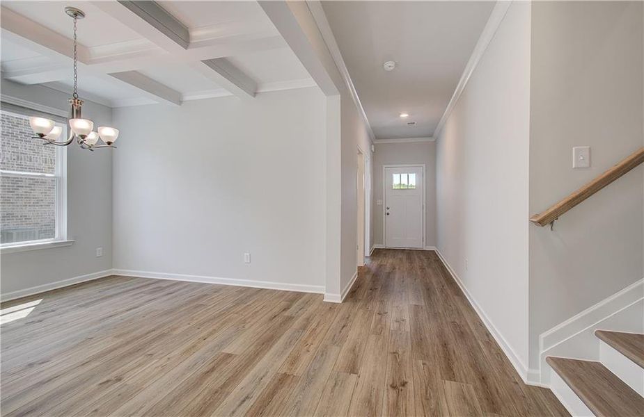 Spacious, unfurnished interior of a new home in Bowers Farm, McDonough (Image 28). Spacious, unfurnished interior of a new home in Bowers Farm, McDonough (Image 28).