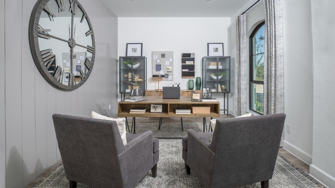 Furnished interior view inside a new home in Austin Point, Richmond (Image 11). Furnished interior view inside a new home in Austin Point, Richmond (Image 11).