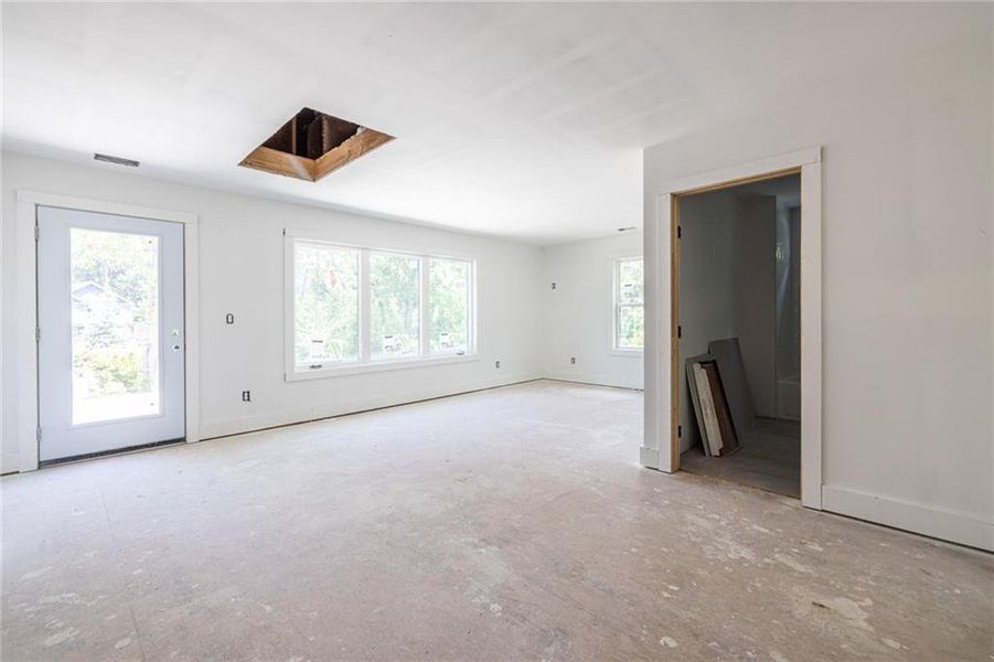 In-progress construction of a new home in , Atlanta, GA (Image 16).