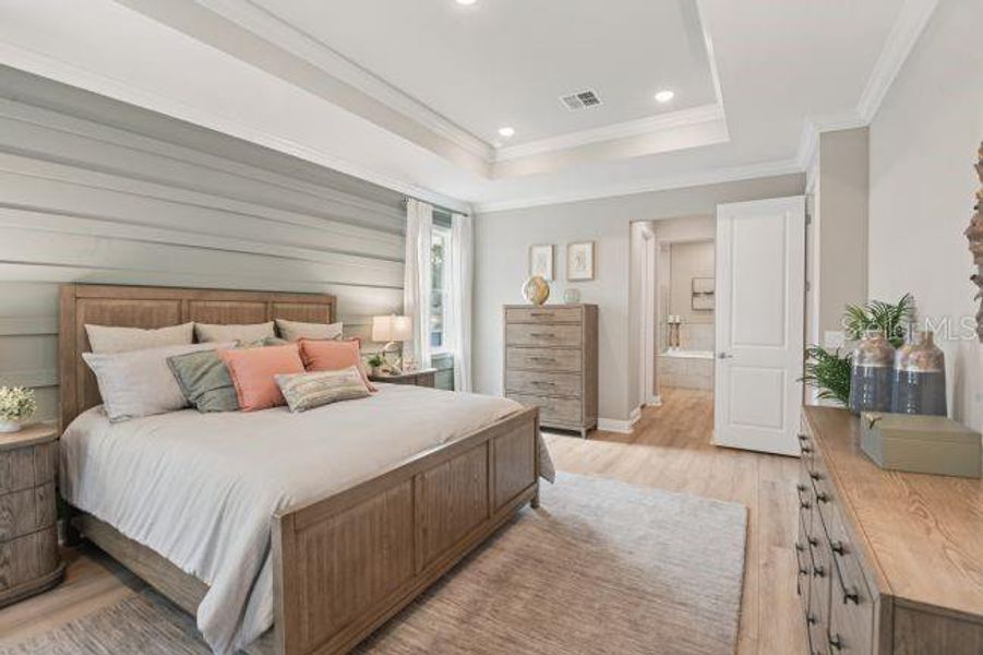 Furnished interior view inside a new home in , Groveland (Image 9).