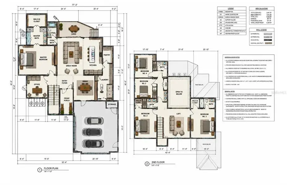 2D floor plan layout of this home in , Tampa, FL (Image 5).