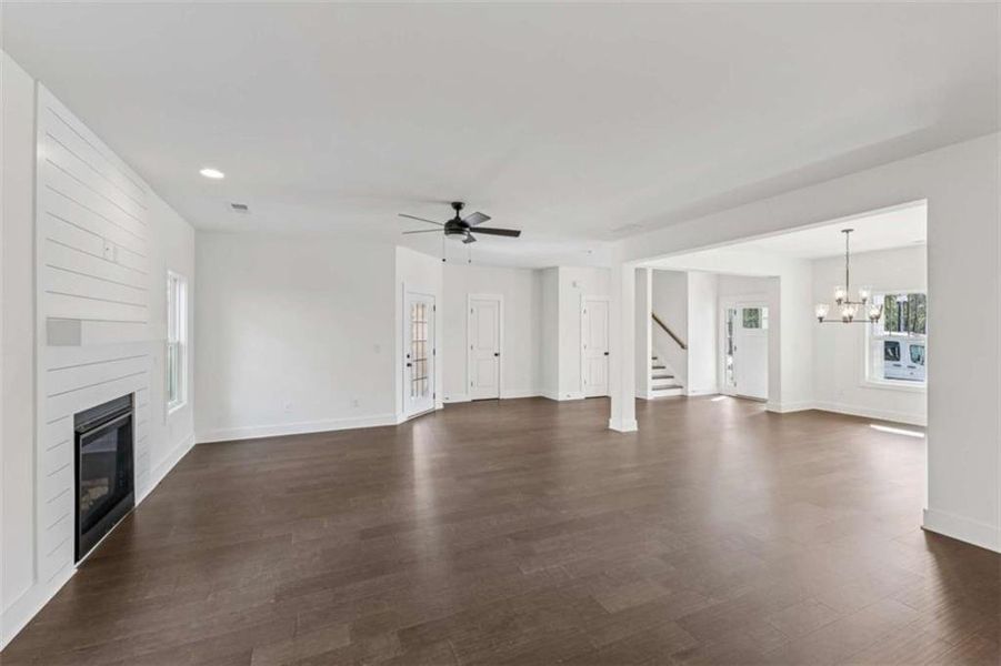Spacious, unfurnished interior of a new home in , Decatur (Image 9). Spacious, unfurnished interior of a new home in , Decatur (Image 9).