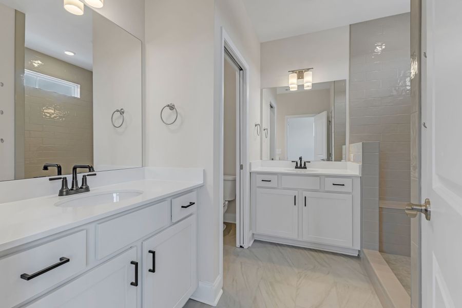 Furnished interior view inside a new home in Carothers Farms, Nolensville (Image 10).