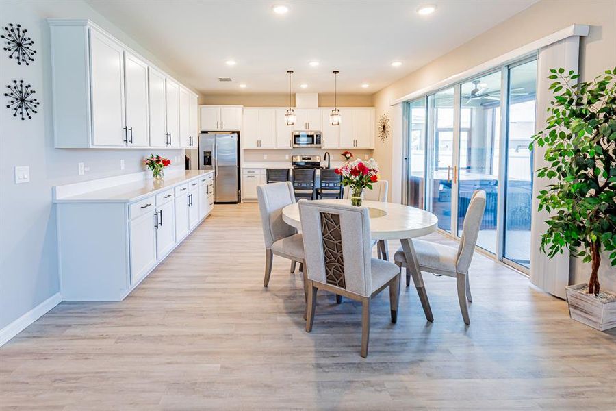Furnished interior view inside a new home in Seasons at Lakeside Forest, Tavares (Image 10).