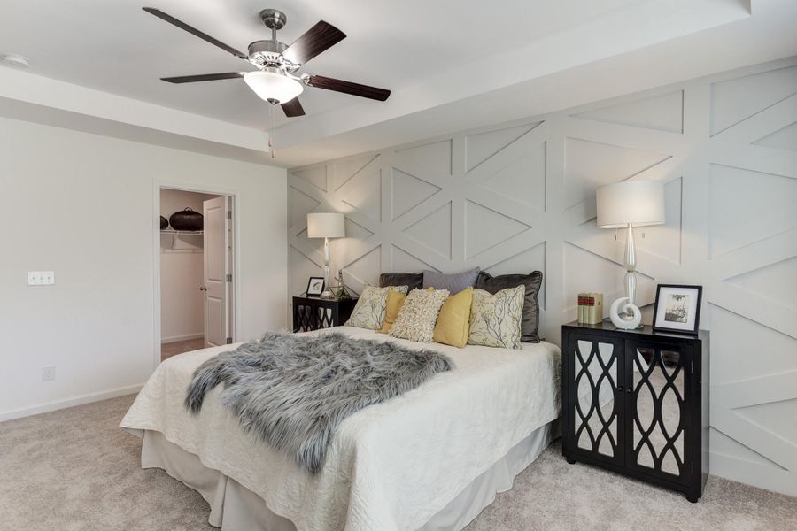 Furnished interior view inside a new home in Central Creek, Goose Creek (Image 20).