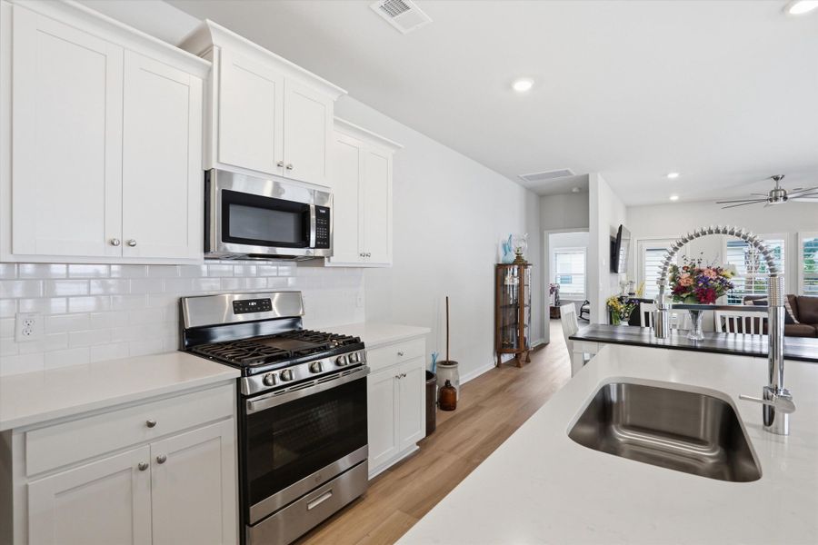 Furnished interior view inside a new home in Horizons at Carnes Crossroads | 55+, Summerville (Image 6).
