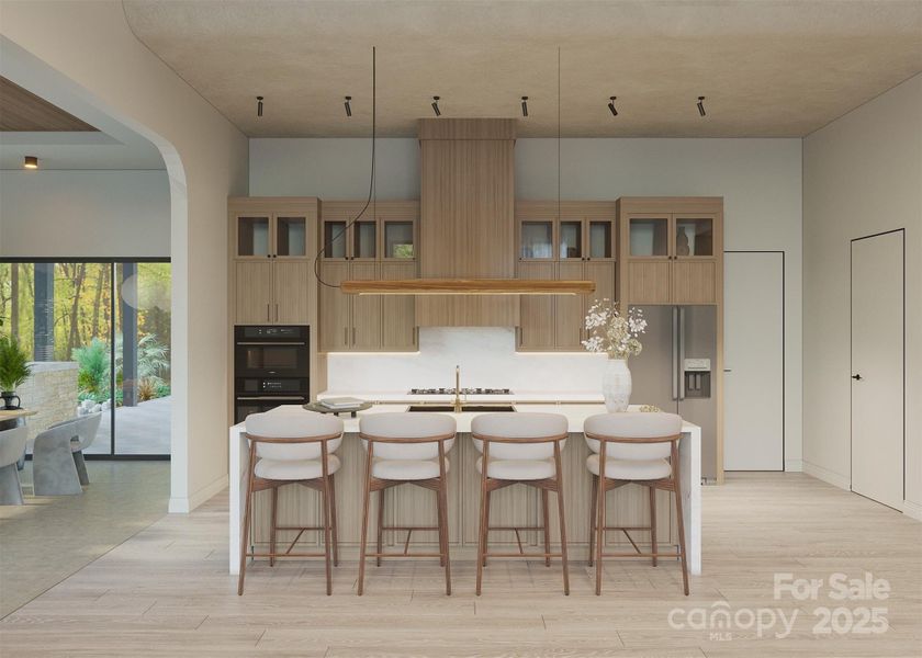Furnished interior view inside a new home in , Arden (Image 17).