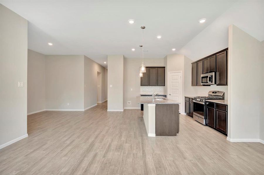 Spacious, unfurnished interior of a new home in Woodstone, Providence Village (Image 27). Spacious, unfurnished interior of a new home in Woodstone, Providence Village (Image 27).