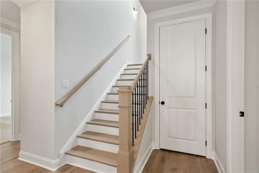 Spacious, unfurnished interior of a new home in Promenade at Sawnee Village, Cumming (Image 19).